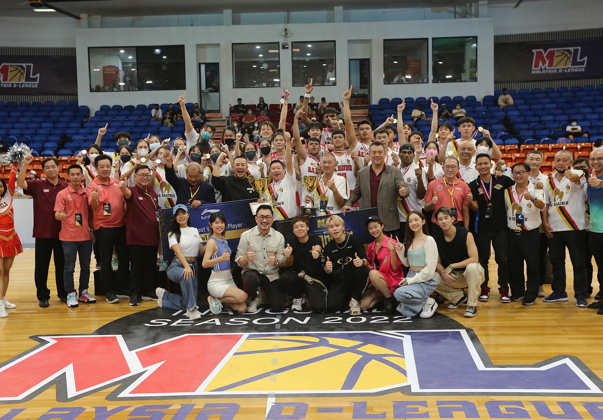 大马篮球发展联盟 决赛险胜战斗鸡南虎 森金群利称王封后