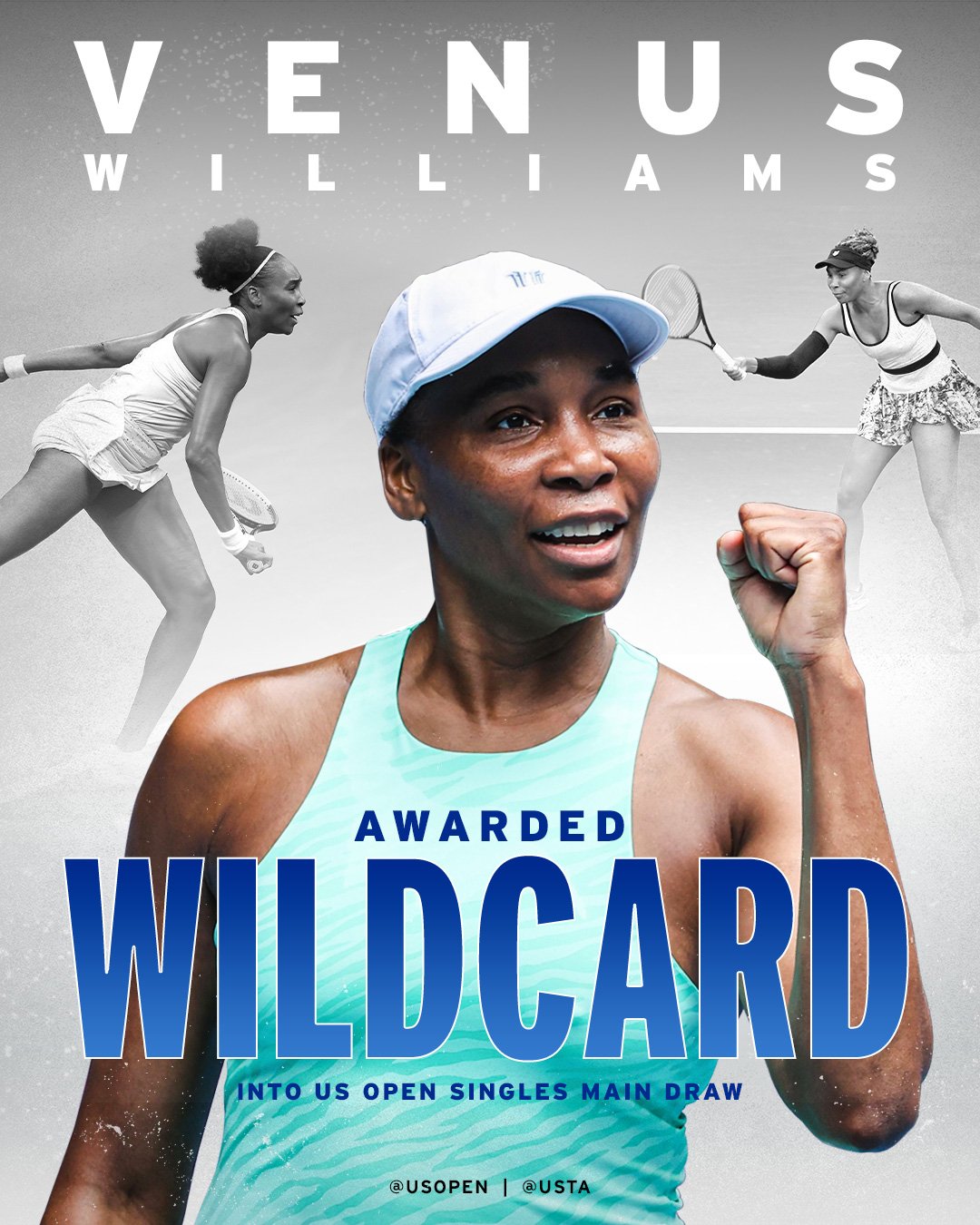 小威将迎美网谢幕战 蒂厄姆 大威 肯宁获正赛外卡