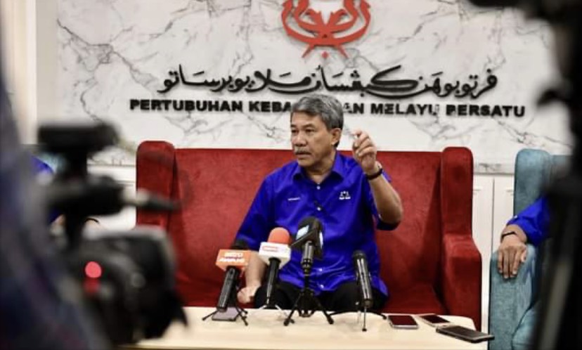 **已签发**全国：柔国阵（2文之一）：莫哈末哈山：让柔佛成保垒区，助国阵入主布城