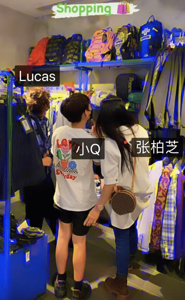 张柏芝三胎生父现身?与儿子自拍神秘男入镜