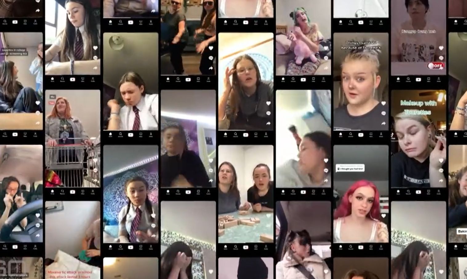 拼盘／诡异“神经疾病”蔓延！少女抽搐嘶吼　专家找到病因：是抖音