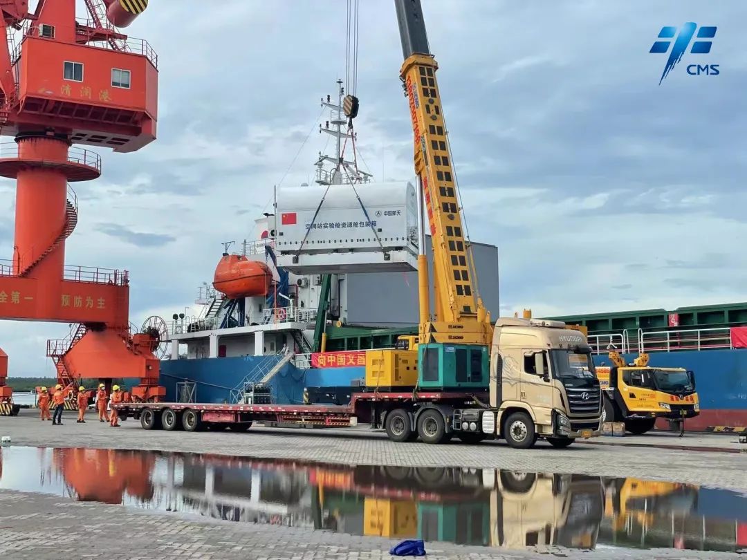 梦天实验舱运抵文昌航天发射场　料10月发射升空