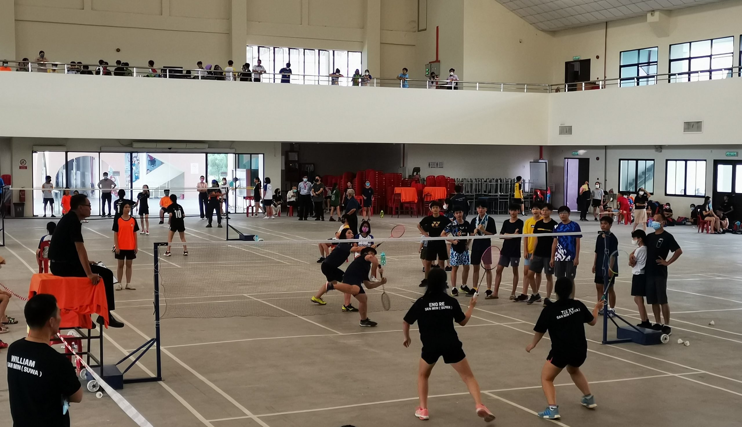 社区学校／霹独中男女羽毛球锦标赛 深斋育才各夺9奖