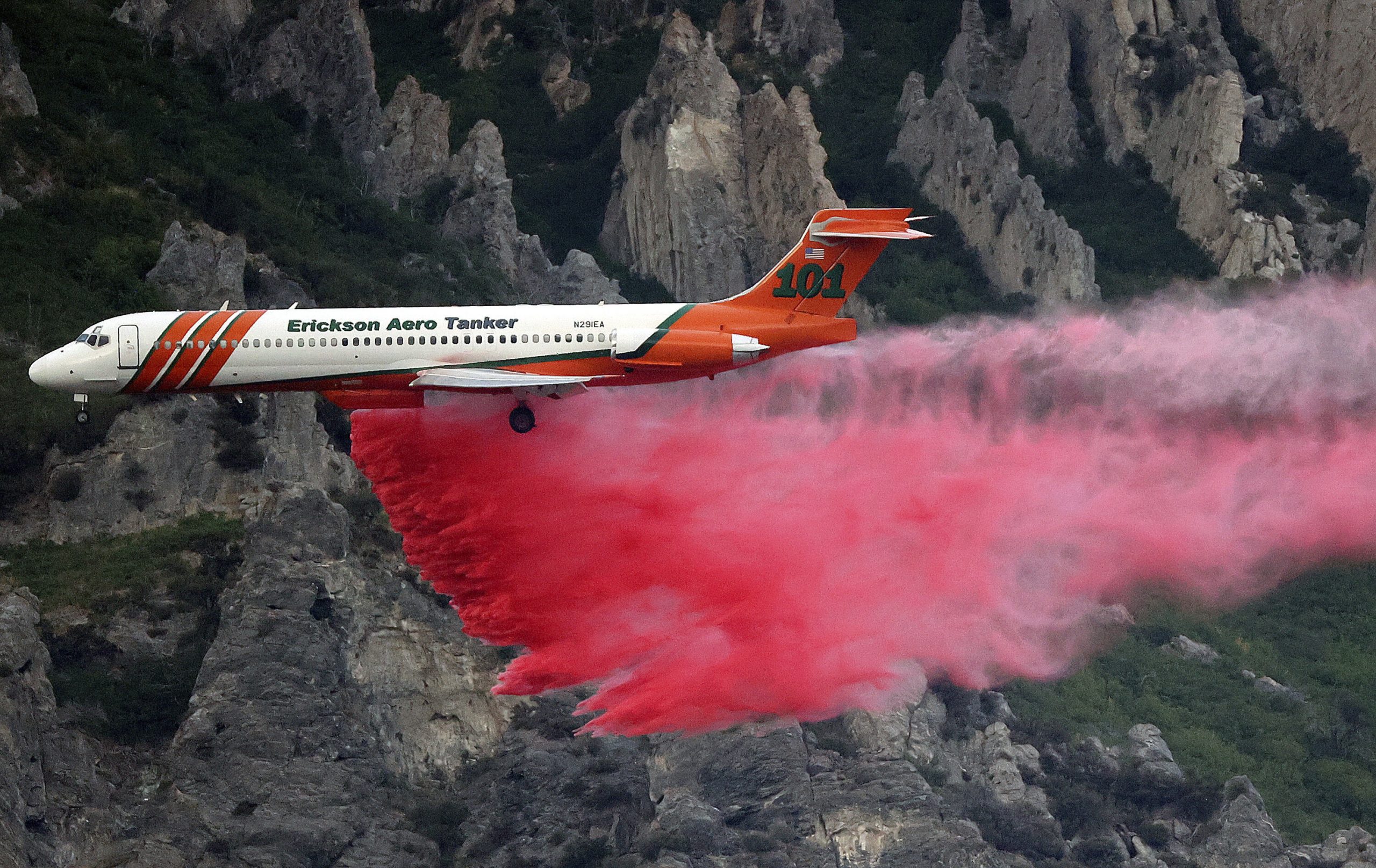 美国男子想用打火机烧死蜘蛛却引发山火 遭警方逮捕