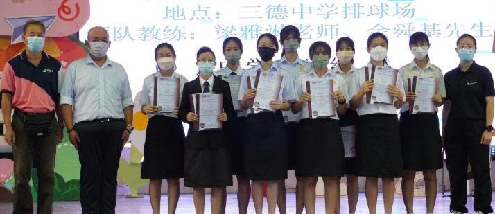育才独中排球学联赛 男女荣获冠亚军