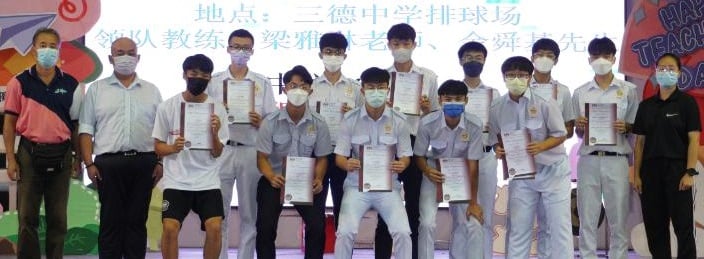 育才独中排球学联赛 男女荣获冠亚军