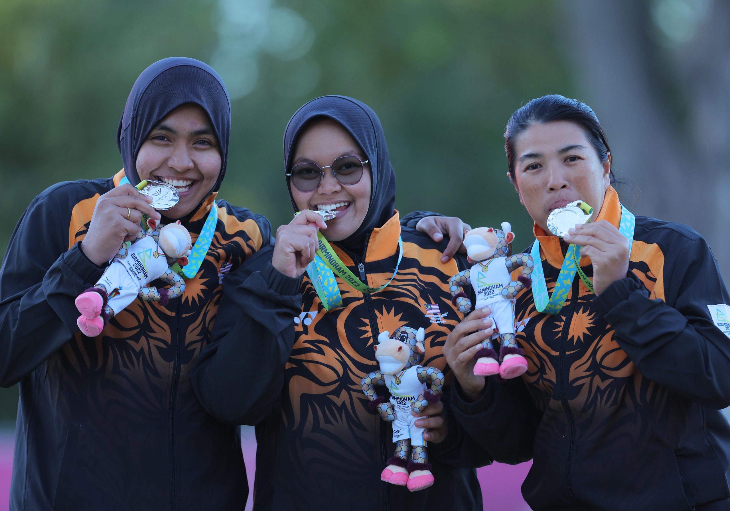 草地保龄球三人赛摘银  莎菲卡：无法用金牌激励队友