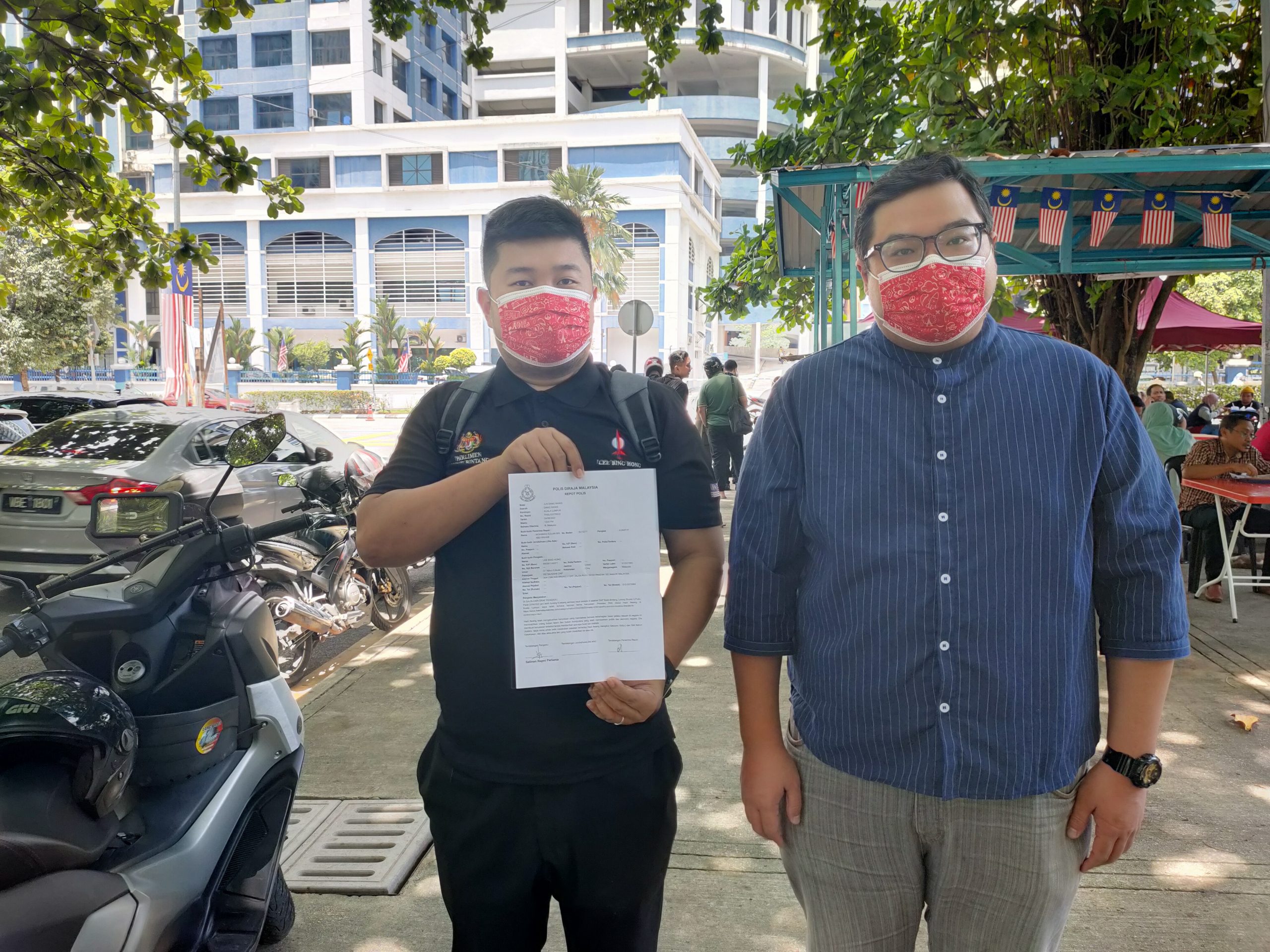 行动党李明康报案要求警方查哈迪阿旺言论•哈迪阿旺破坏国家和谐