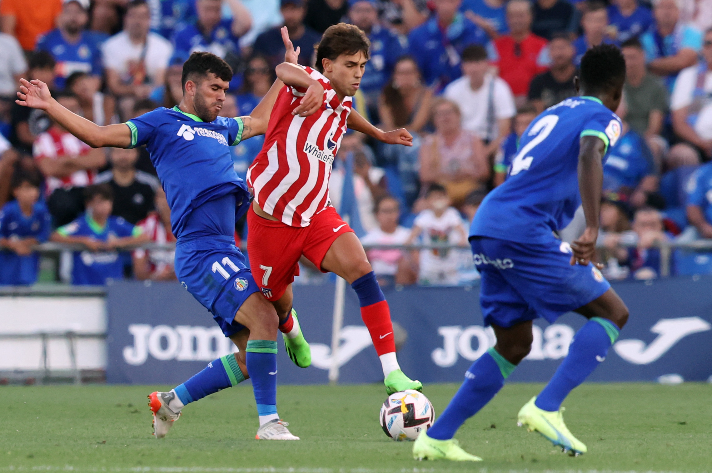 西甲|客场3弹狂轰加泰  马体会强势开门红