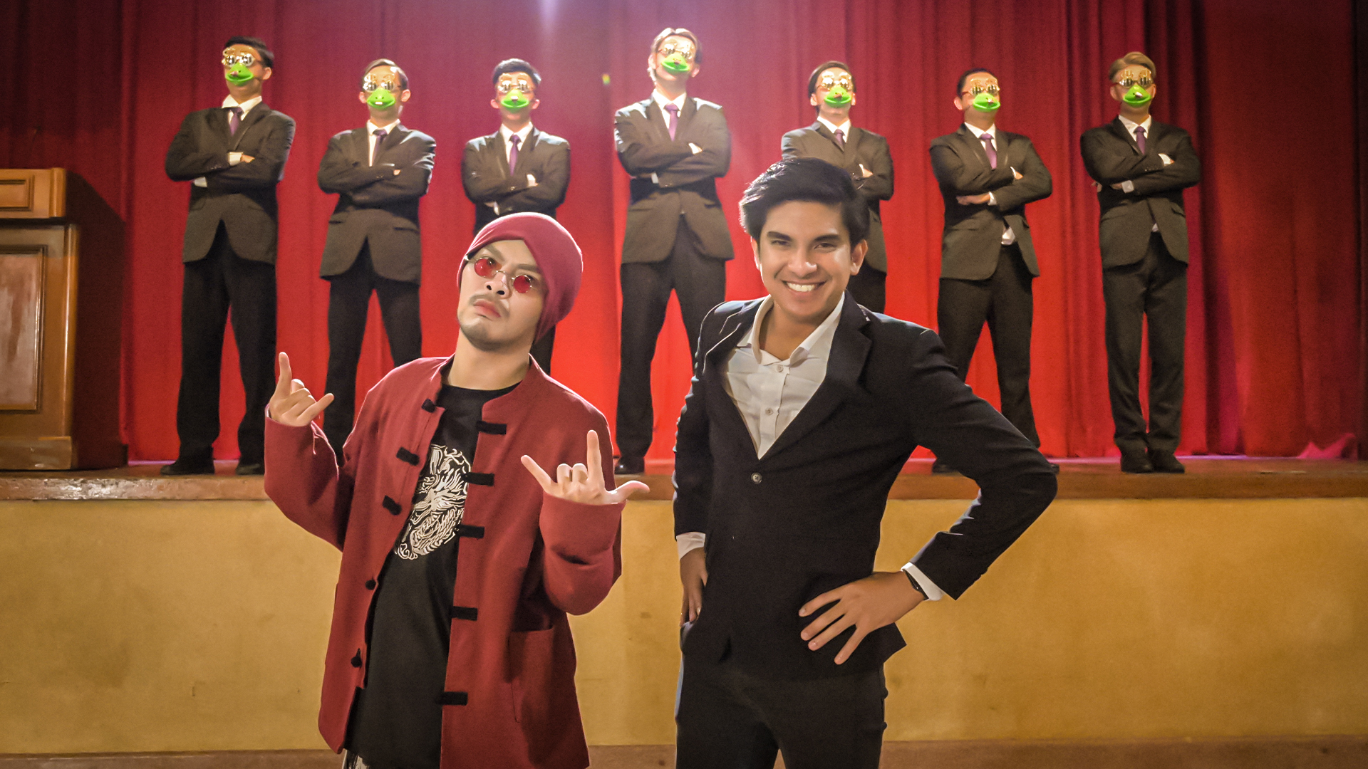 黄明志新歌记录“大马特殊物种” 邀赛沙迪大跳青蛙舞