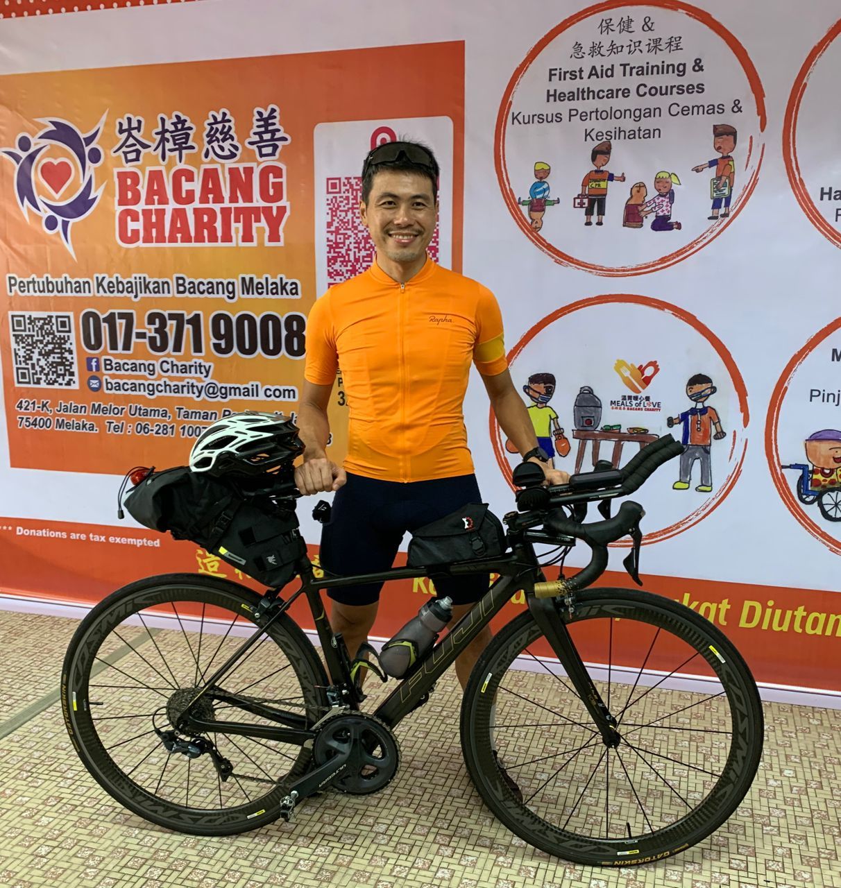 （全国版）暖势力-锺颖光回馈社会 拟骑行2000公里筹款