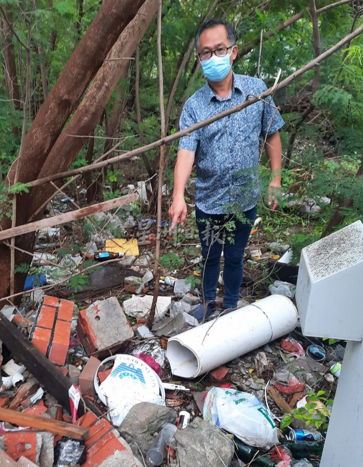 (古城)为美化却制造垃圾堆