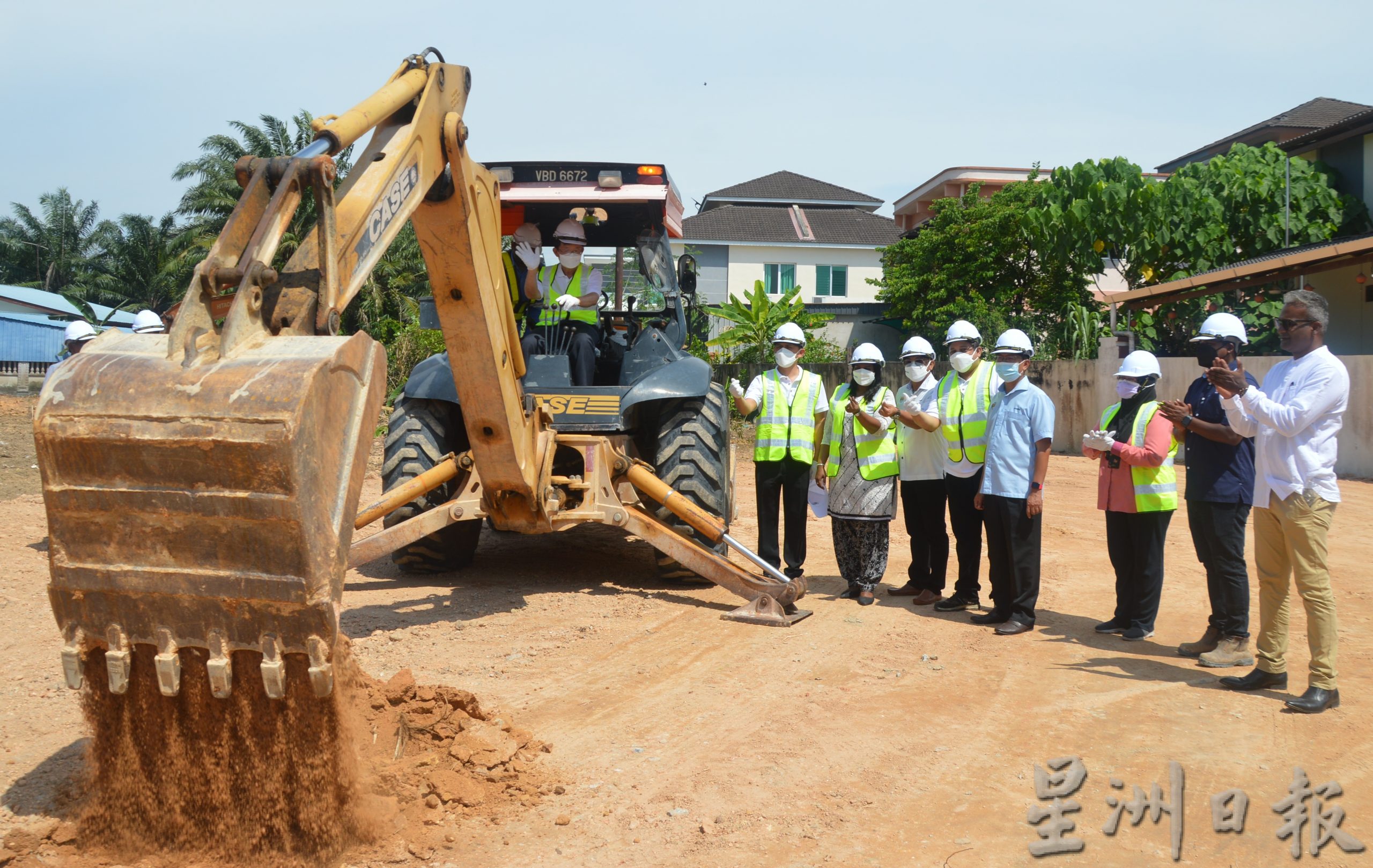 （大北马3头）延高花园廉价屋动土