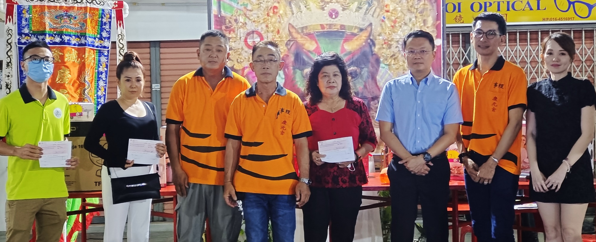 (大北马)发林优梦苑庆元宫庆赞中元,捐8800令吉予8福利机构