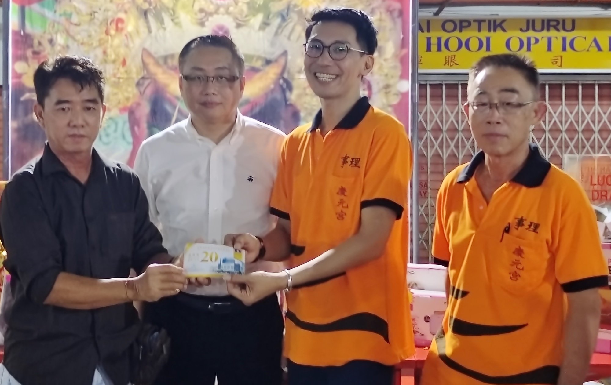 (大北马)发林优梦苑庆元宫庆赞中元,捐8800令吉予8福利机构