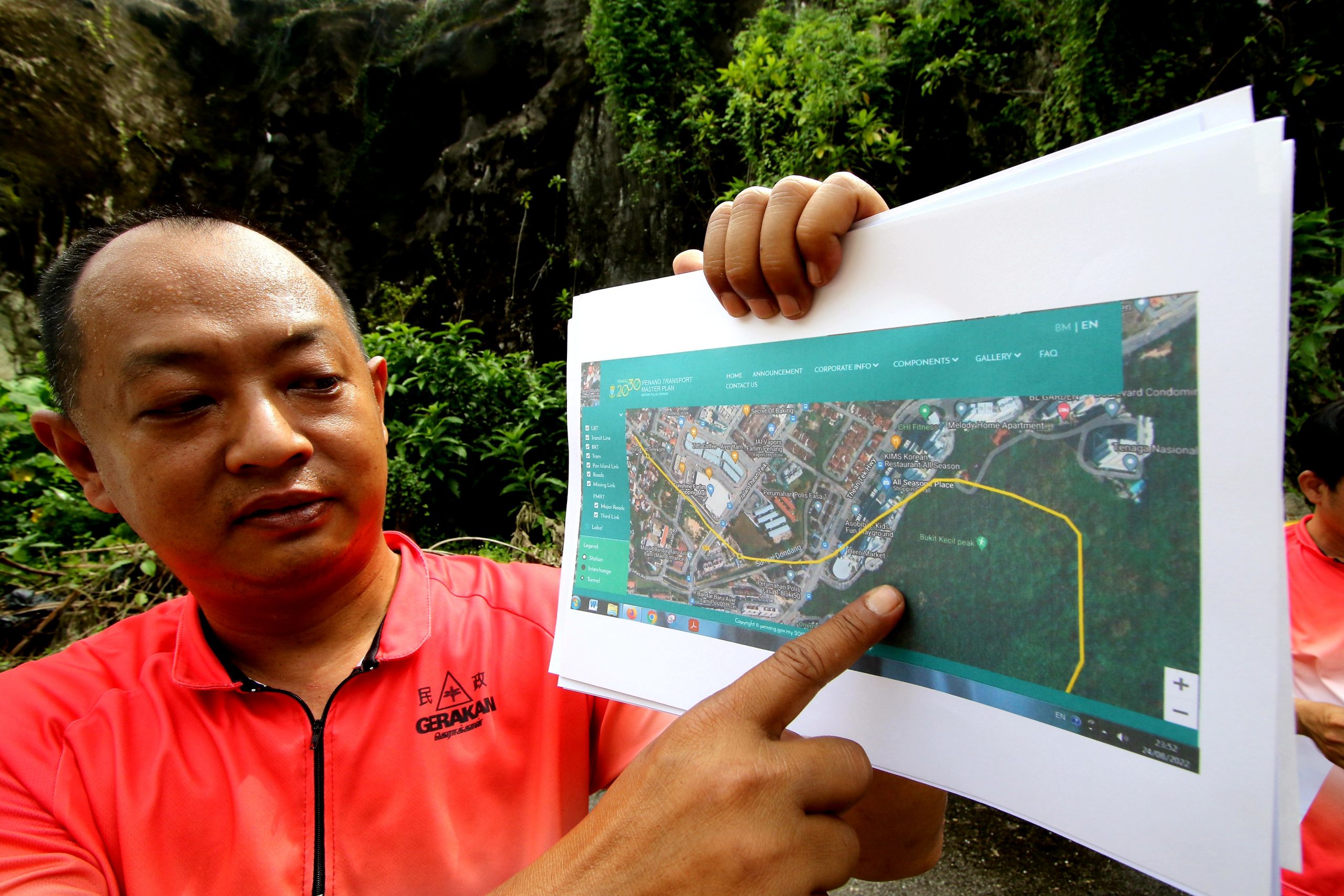 （大北马）民政党胡启贤记者会