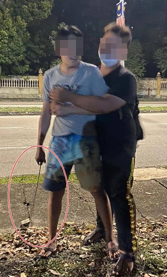 (大北马)疑拖车纠纷起争执,保险员被巴冷刀砍伤