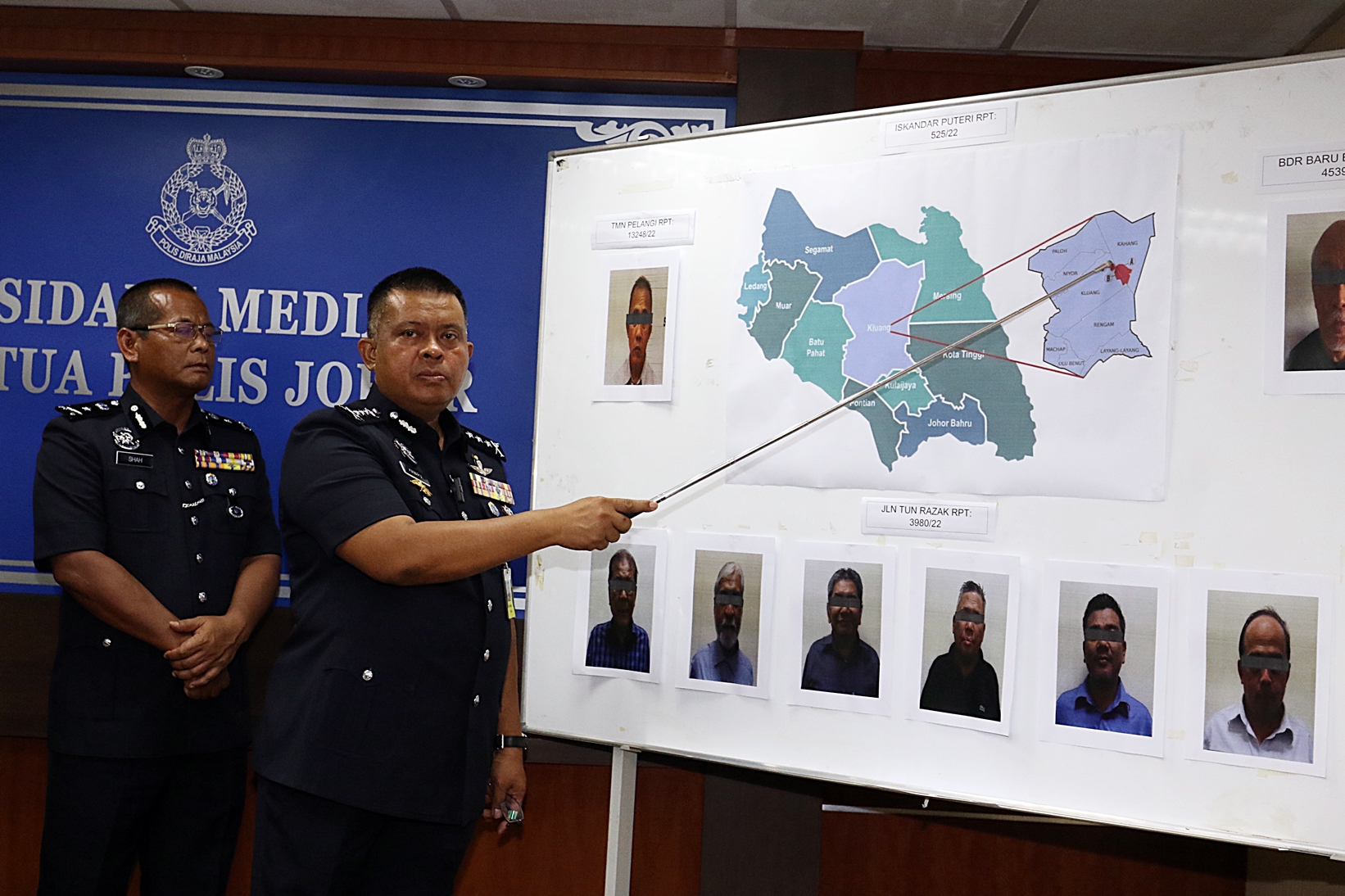 （已签发）全国：柔东南镇发展机构1亿令吉土地遭偷龙转凤，警方捕8人其中4人是拿督