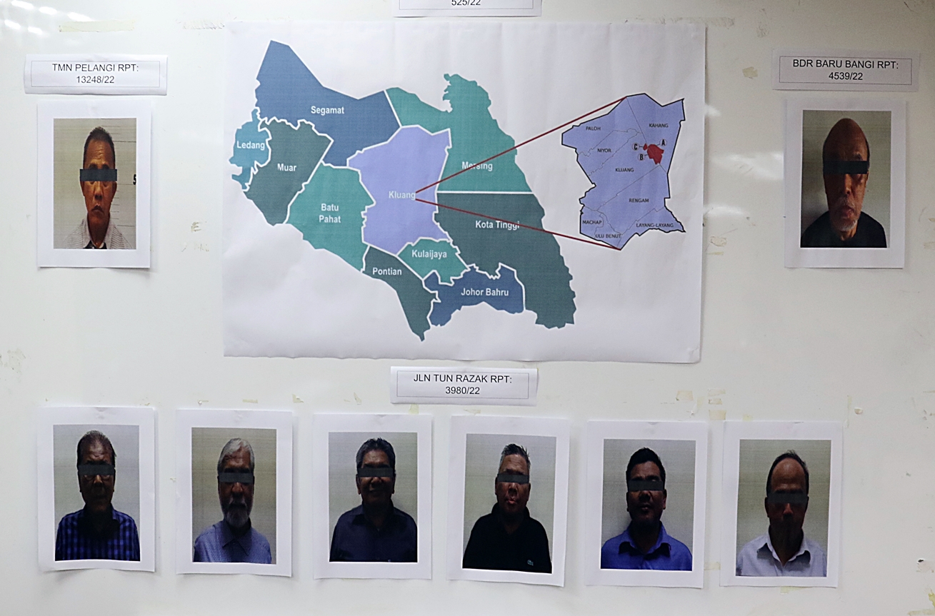 （已签发）全国：柔东南镇发展机构1亿令吉土地遭偷龙转凤，警方捕8人其中4人是拿督