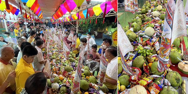 Chinese temple upholds ‘fruit-grabbing’ tradition