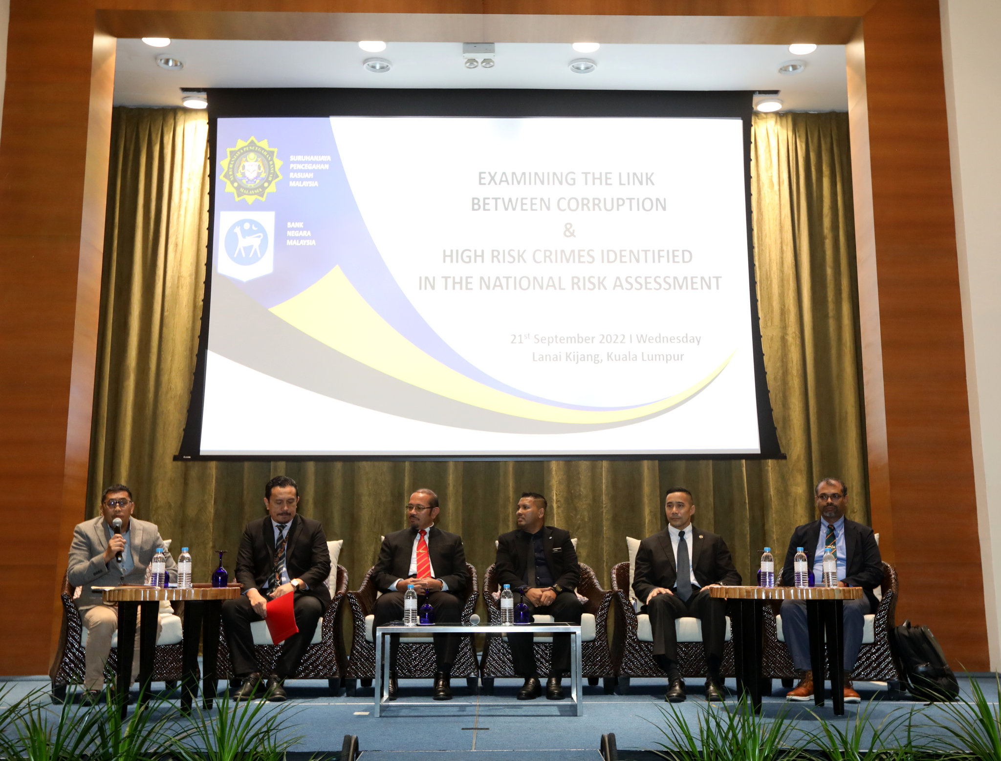  “检视贪污及高风险罪案的联系确认国家风险评估”论坛-国家金融罪案中心首席执行员拿督斯里慕斯达法阿里（文2/2）