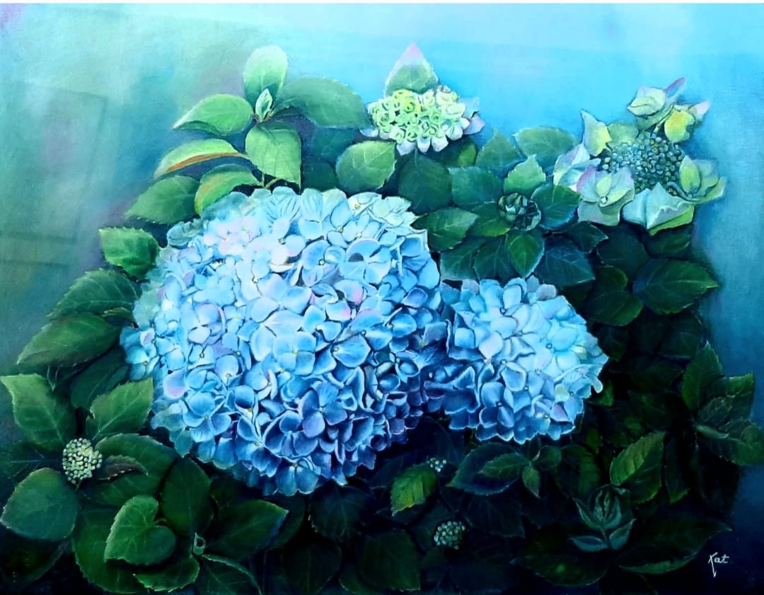 ★9月22日见报/有故事的人─蔡秋玲/画画让我自在快乐