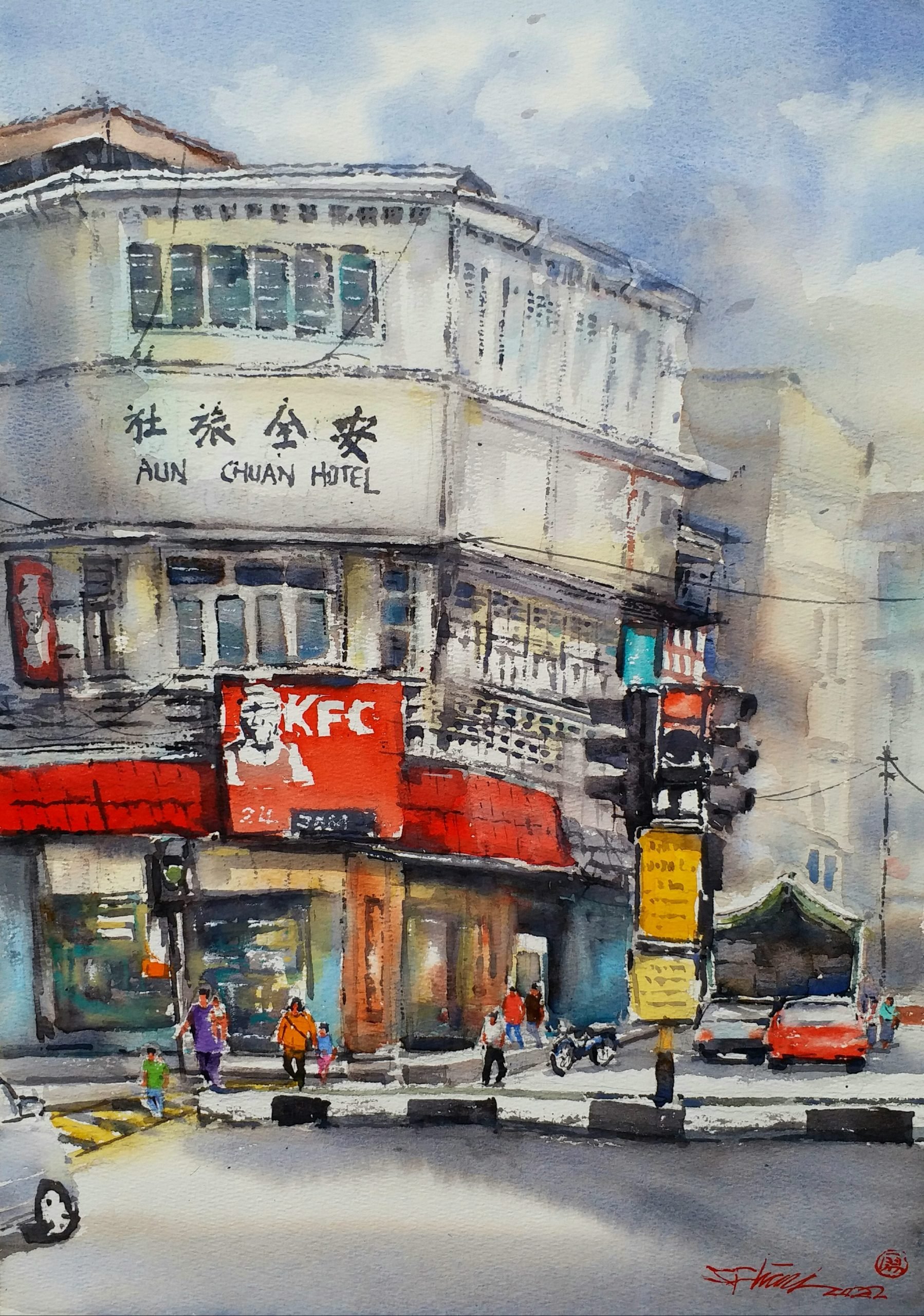 《流光彩韵7》画展 14日太平中环广场展出