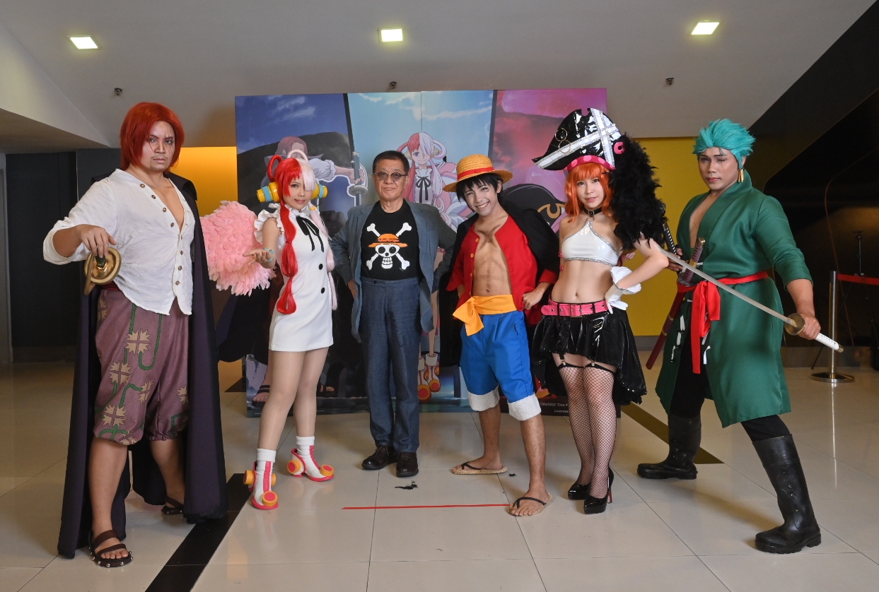 《航海王:红发歌姬》粉丝首映会 动漫迷抢先看