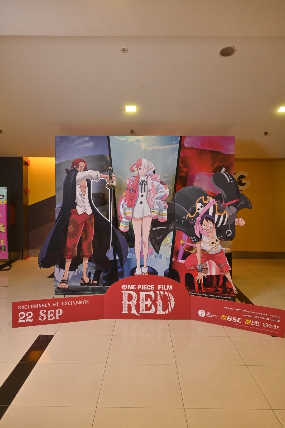 《航海王:红发歌姬》粉丝首映会 动漫迷抢先看