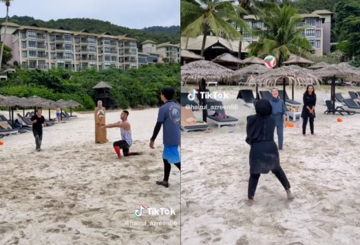 上次租直升机渡假 马来艺人这回包机请员工度假！