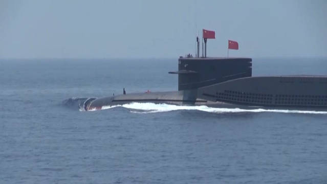 中国官媒罕见播出“长征18号”南中国海演练画面