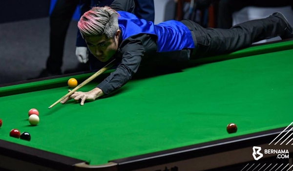 亚洲撞球6红球赛| 半决赛皆不敌伊朗双雄 林谷良(莫景皓)争冠梦灭