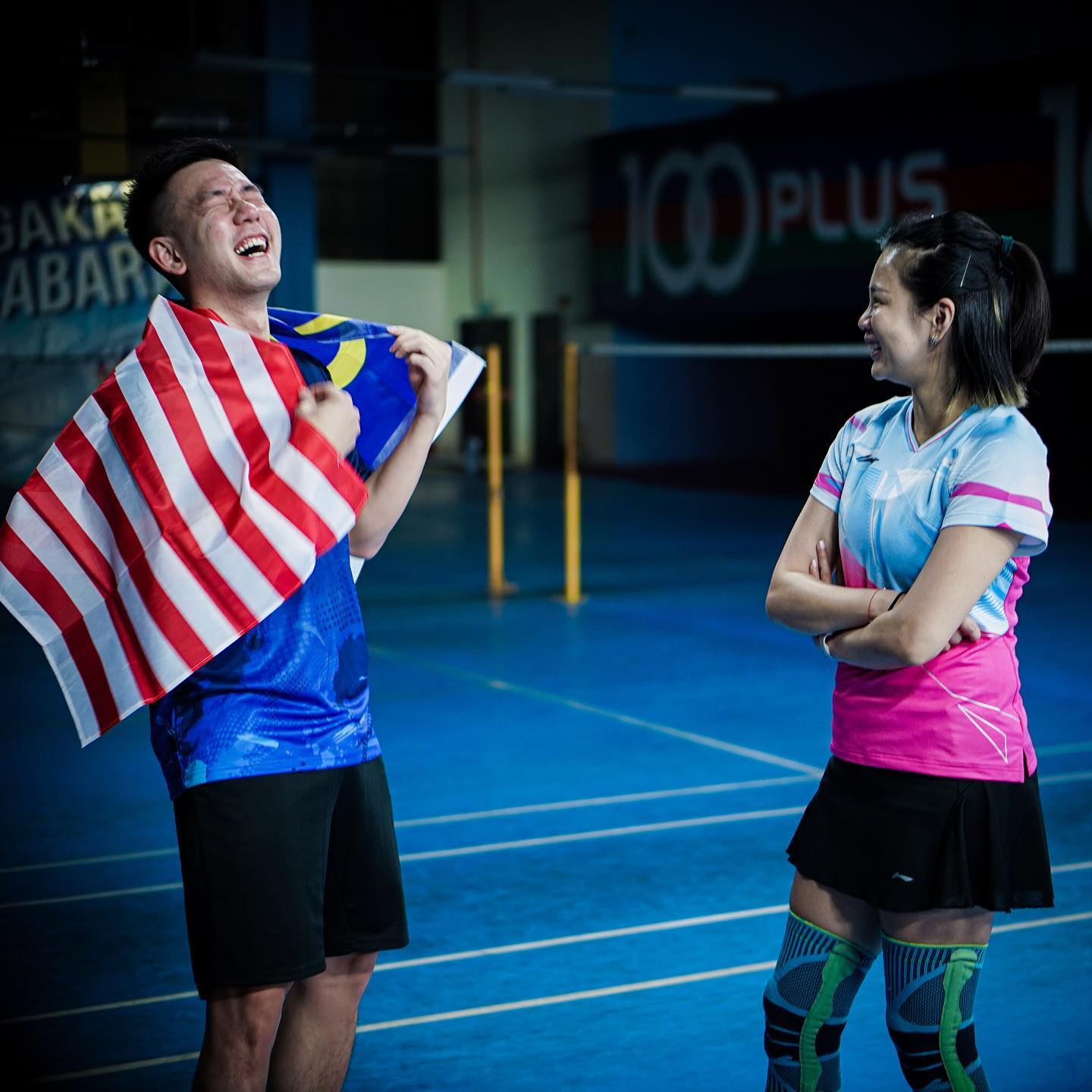 今年的第3个混双新搭档  柳莹搭隽程出击越南赛