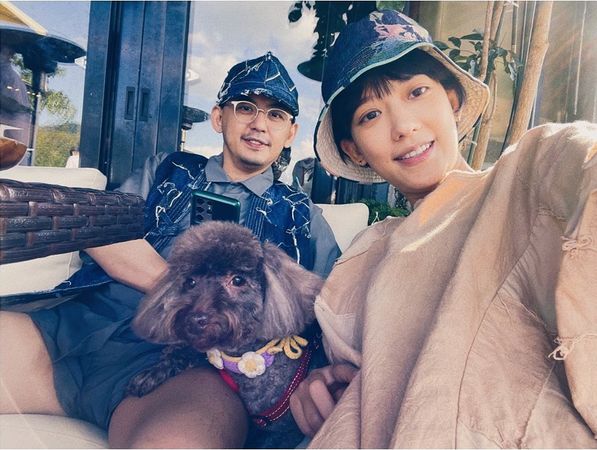 依依地震拉纳豆躲桌底 3秒后吊灯砸下超惊悚