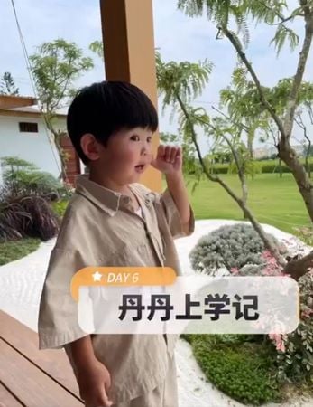 儿子上学爆哭崩溃求“跟在我后面” 陈意涵跑步跟在校车后遭亏十八相送