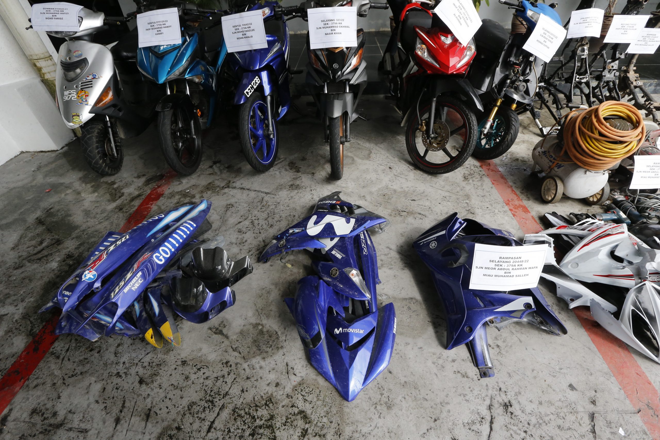 前科犯加入前小弟的匪党干案•警方锁定匪党逮捕6人