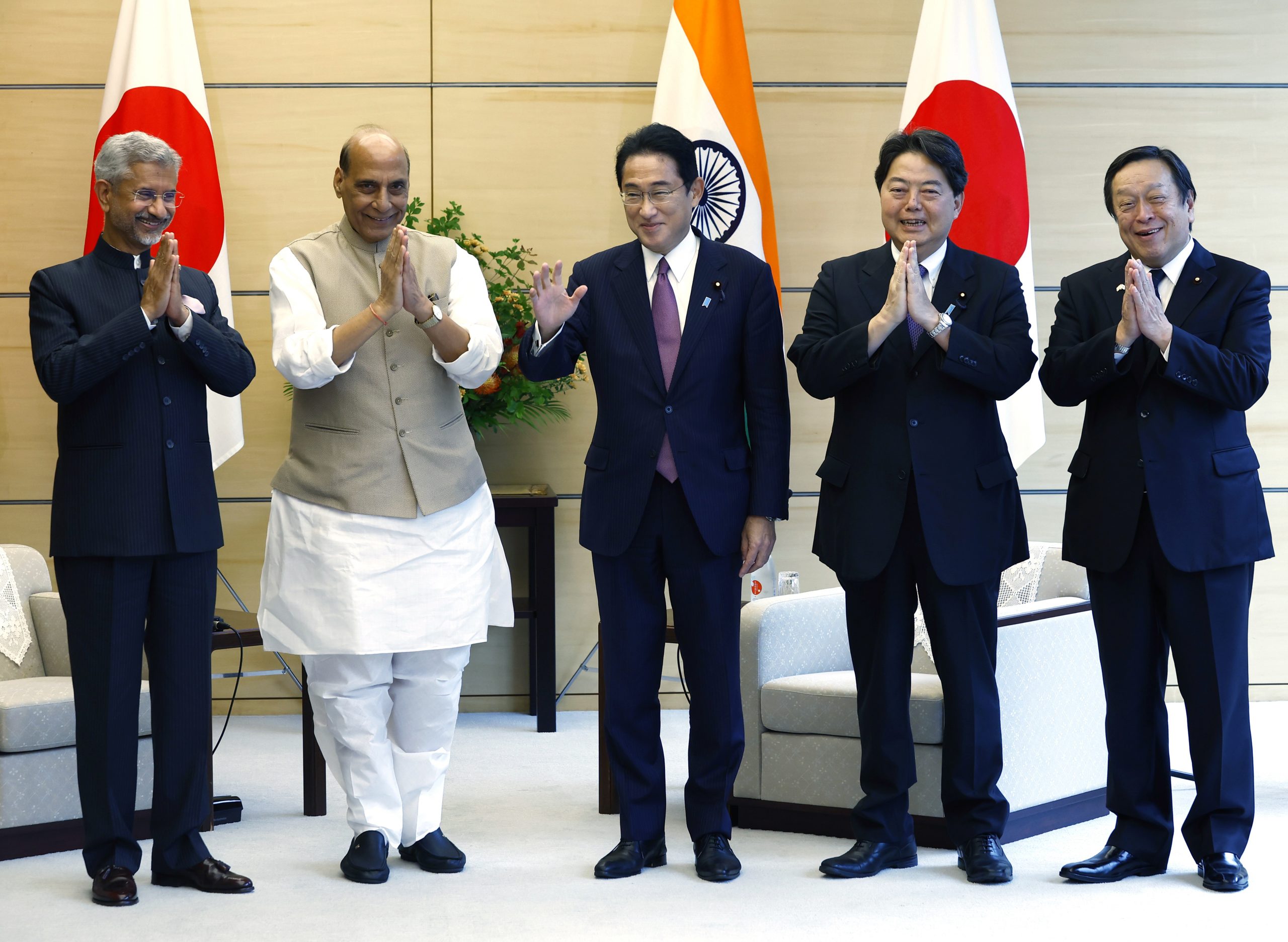 反对中国片面改变现状 日印将加强海洋安保合作