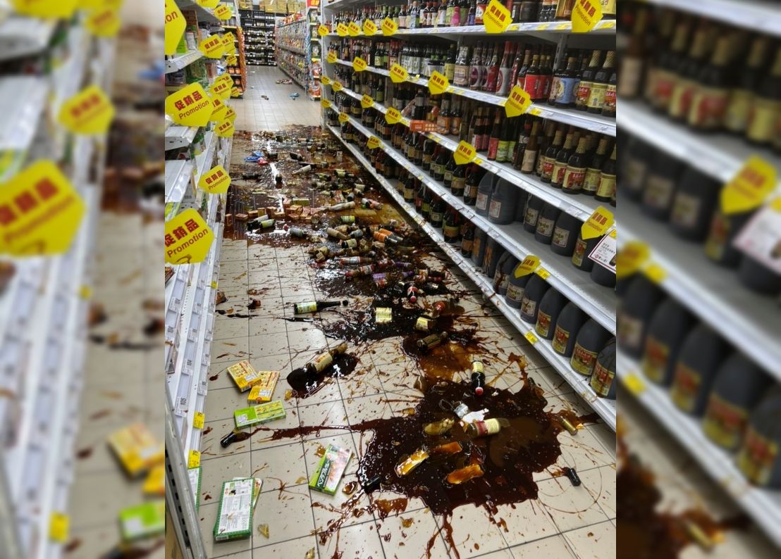 台东县附近发生6.6级左右地震