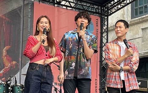 吴姗儒中空晒孕肚　盼“小孩别像吴宗宪！”