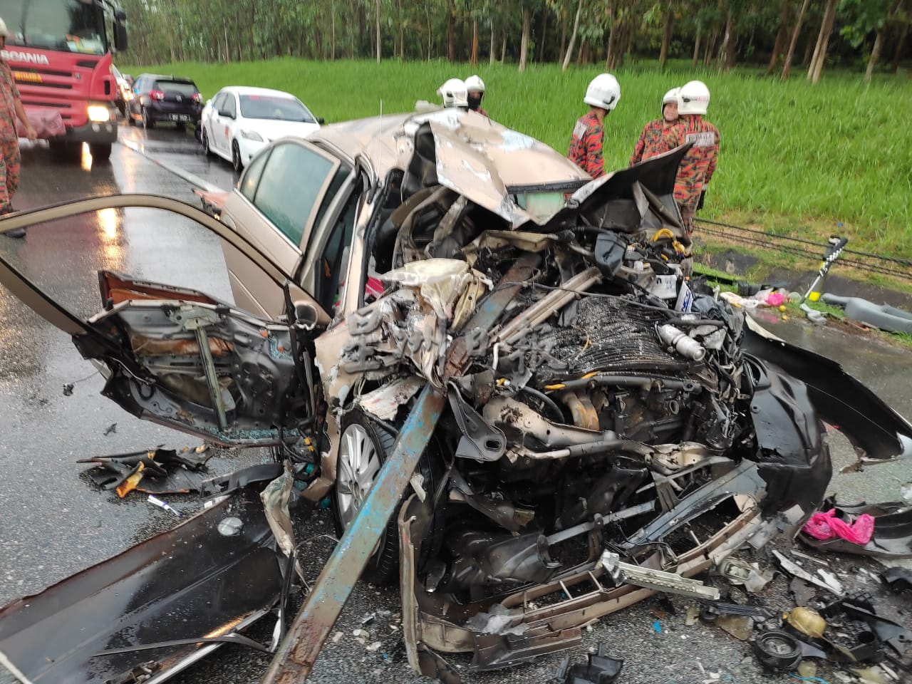 一家四口魂断南北大道