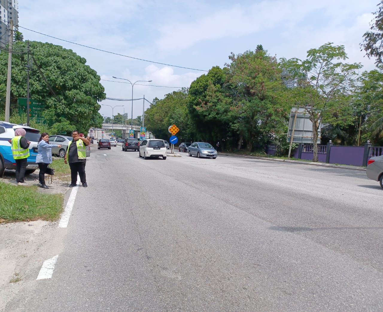 大都会/双溪龙大路2个U转路口太危险建议封锁