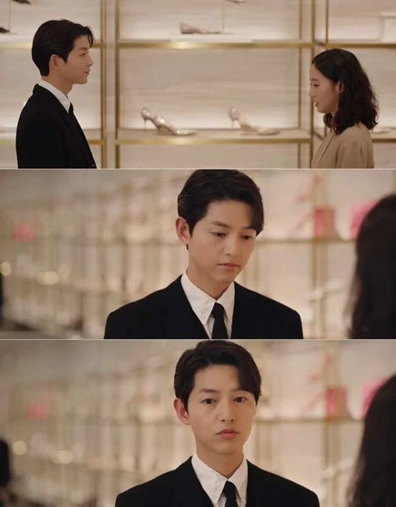 宋仲基客串卖鞋​仅1分20秒   助金高恩新剧收视飙涨