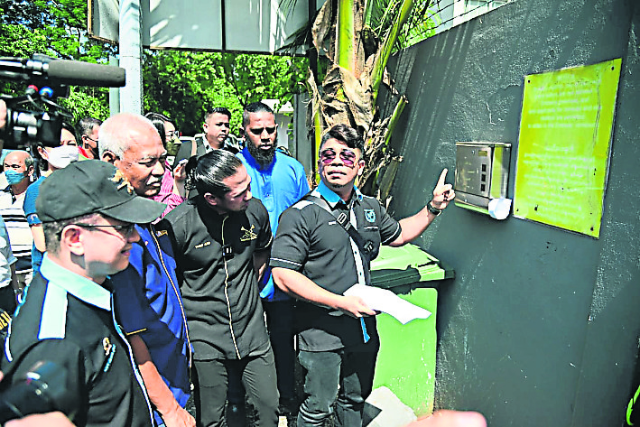 大马国际人道主义组织针对“猪仔”课题到首相署呈交备忘录