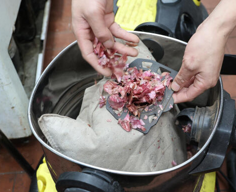 **已签发**柔：狮城二三事：用吸尘机吸葱头皮挨批，摊贩喊冤：没用来吸地板的啦！