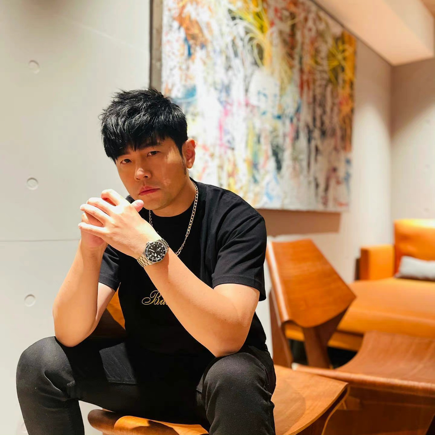 师徒破冰露曙光? 周杰伦突晒吴宗宪照片