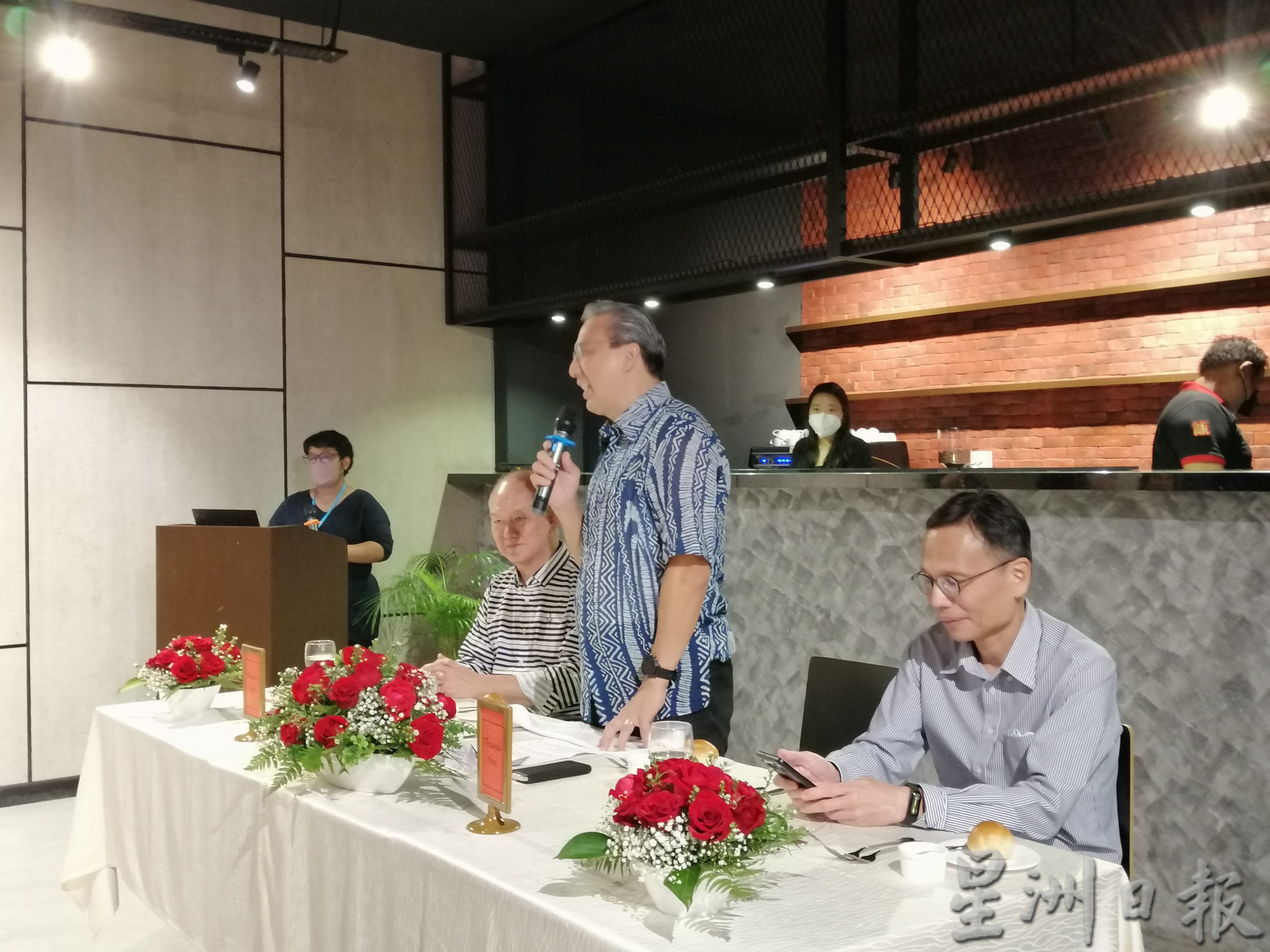 廖中莱出席拉曼媒体感恩晚宴