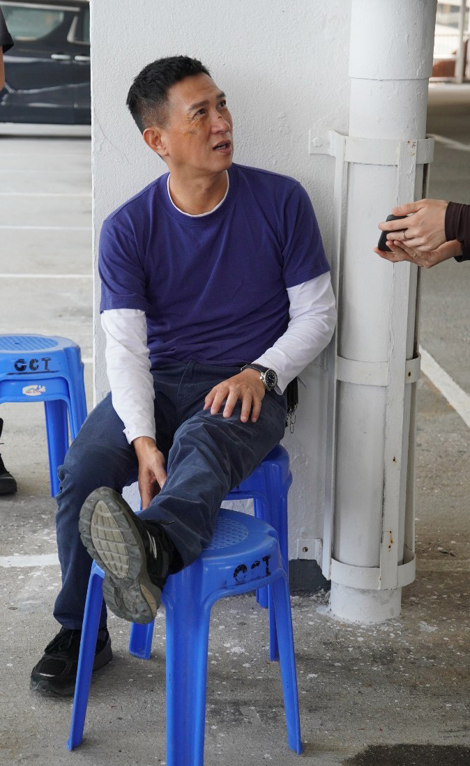 张家辉跳桥失误崴脚 《爆裂点》下月来马拍