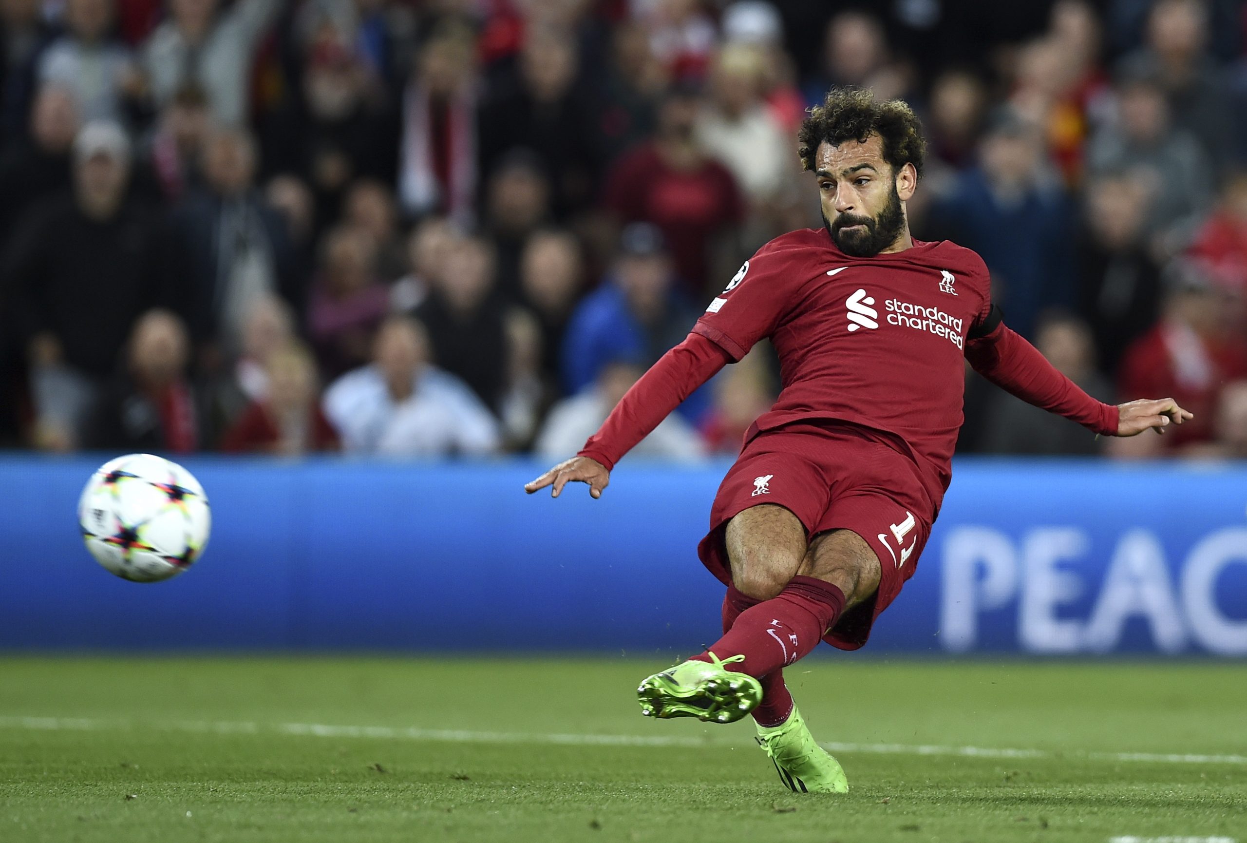 成队史欧冠主场进球王 萨拉赫刷杰拉德纪录