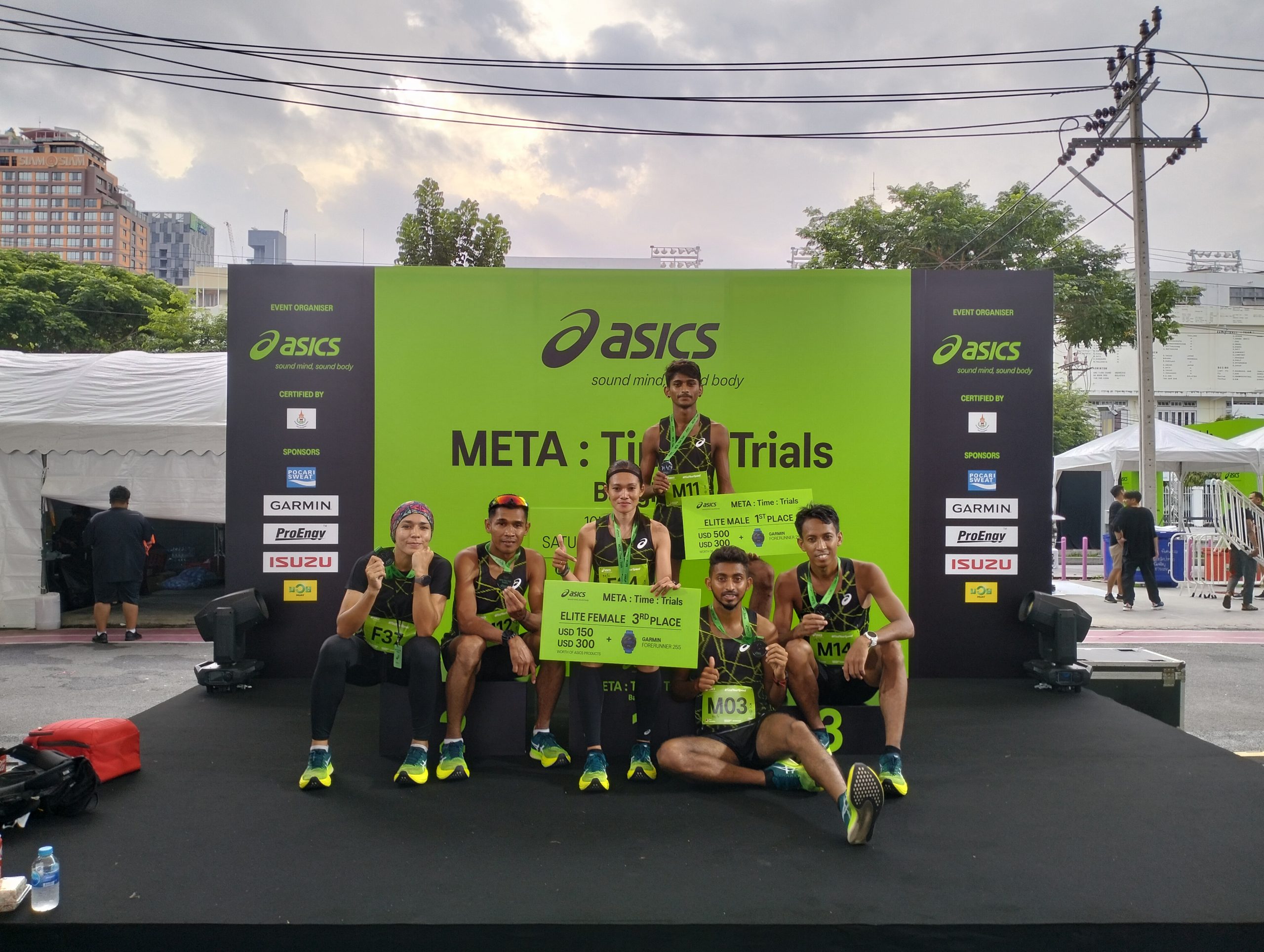 曼谷asics META:Time:Trial| 大马男子受邀组夺冠 伊波拉申创个人最佳