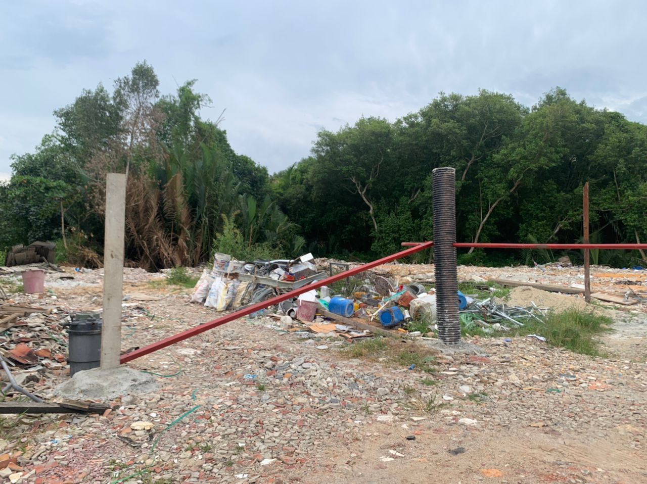 柔：文告：依城市政厅于甘榜展开清理工作